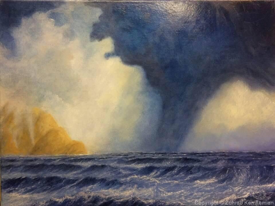 2017 Storm in the North Sea